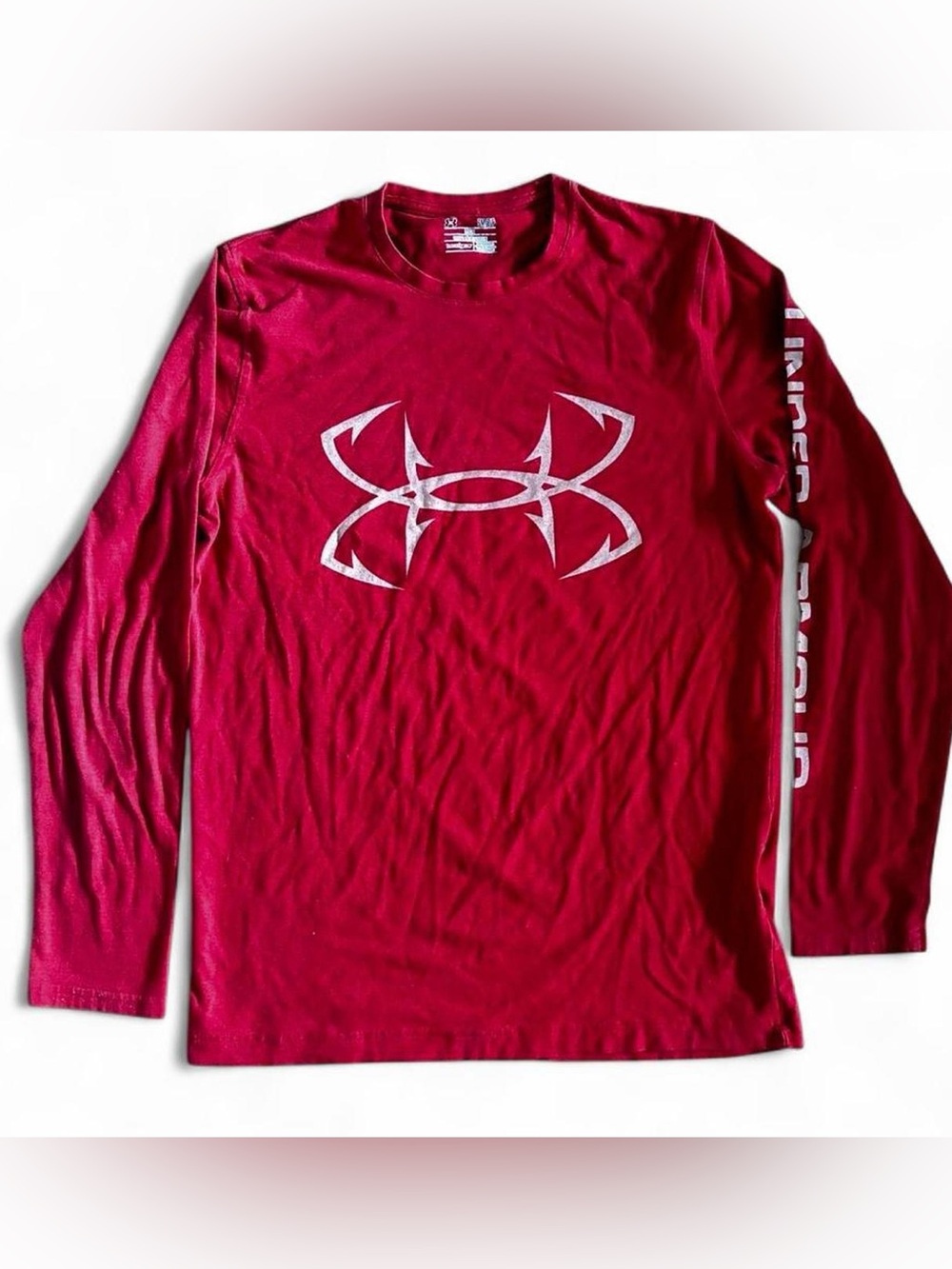 Under Armour Men's Crimson Long Sleeve Tee